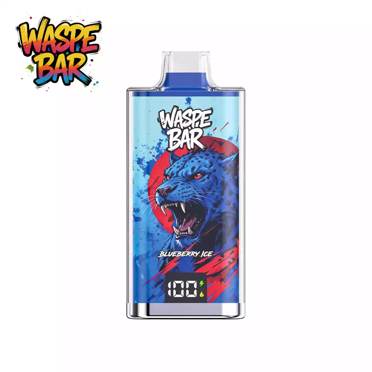 WASPE BAR 60000 60K Puffs Disposable Vapes Wholesale Bulk Buy High Capacity Rechargeable Mesh Coil LED Screen