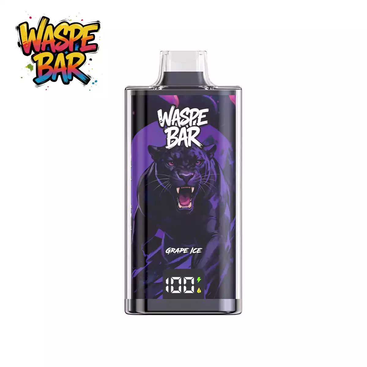 WASPE BAR 60000 60K Puffs Disposable Vapes Wholesale Bulk Buy High Capacity Rechargeable Mesh Coil LED Screen