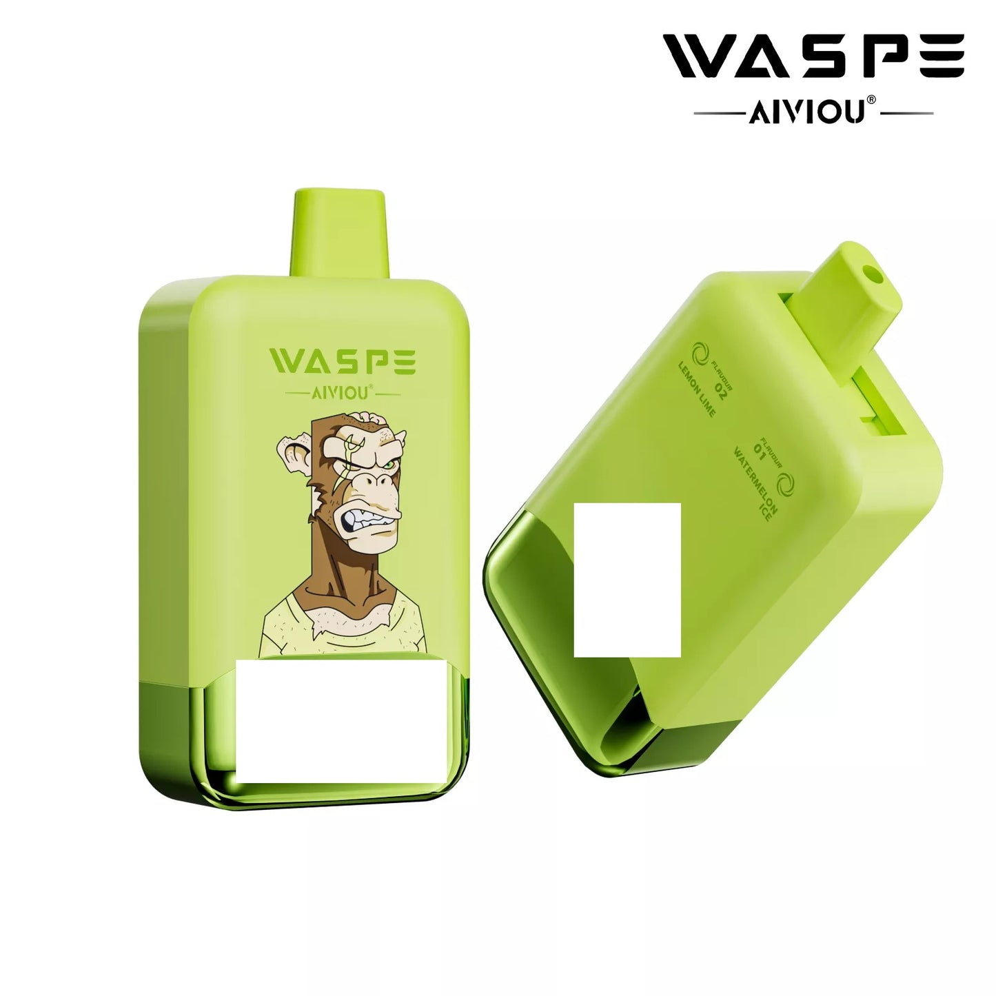 WASPE AIVIOU 40000 Puffs Double Taste LED Screen Bulk Buy Rechargeable Disposable Vapes Wholesale