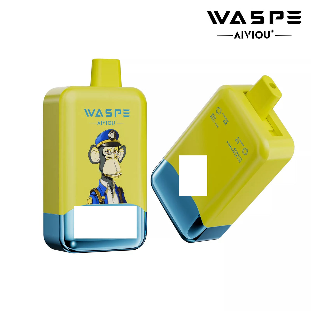 WASPE AIVIOU 40000 Puffs Double Taste LED Screen Bulk Buy Rechargeable Disposable Vapes Wholesale