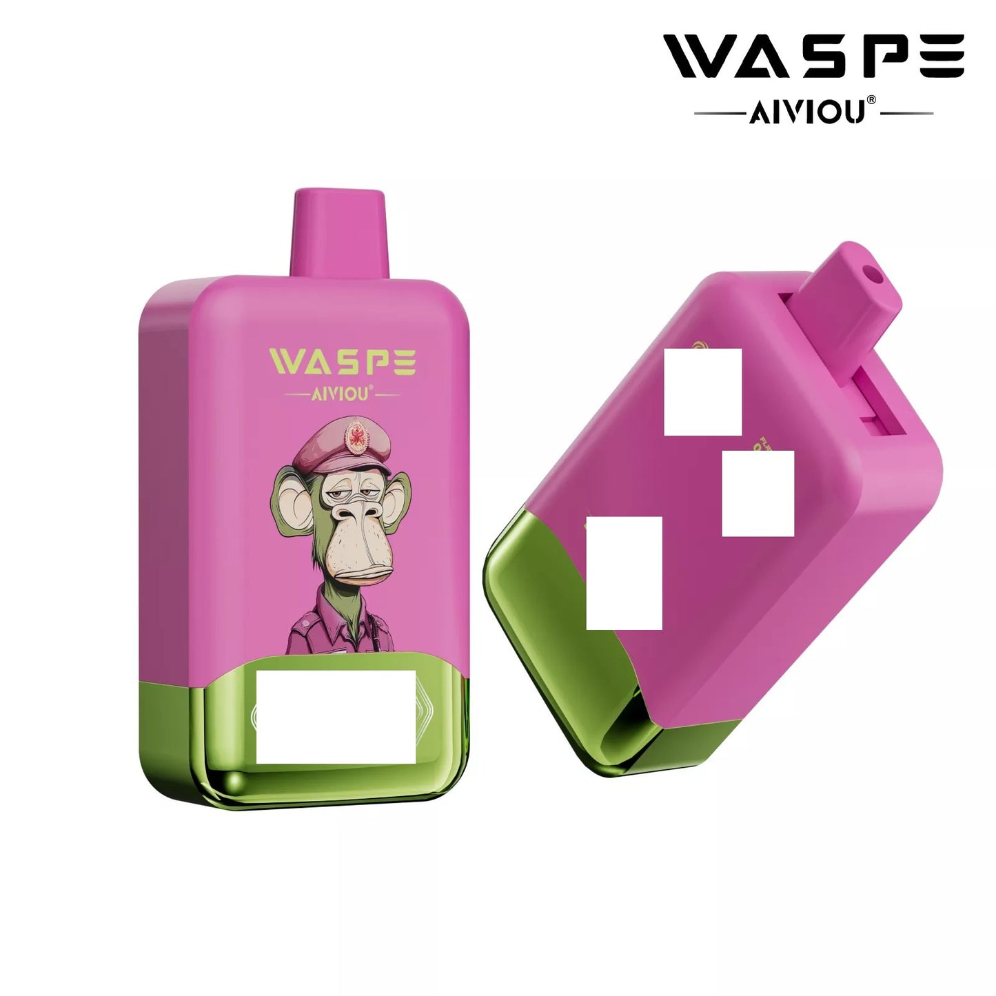 WASPE AIVIOU 40000 Puffs Double Taste LED Screen Bulk Buy Rechargeable Disposable Vapes Wholesale