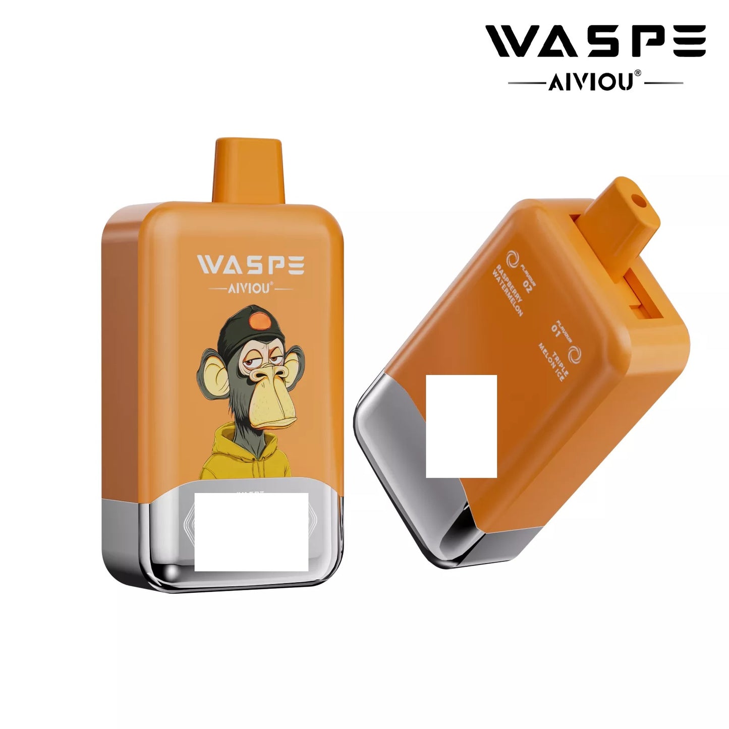WASPE AIVIOU 40000 Puffs Double Taste LED Screen Bulk Buy Rechargeable Disposable Vapes Wholesale