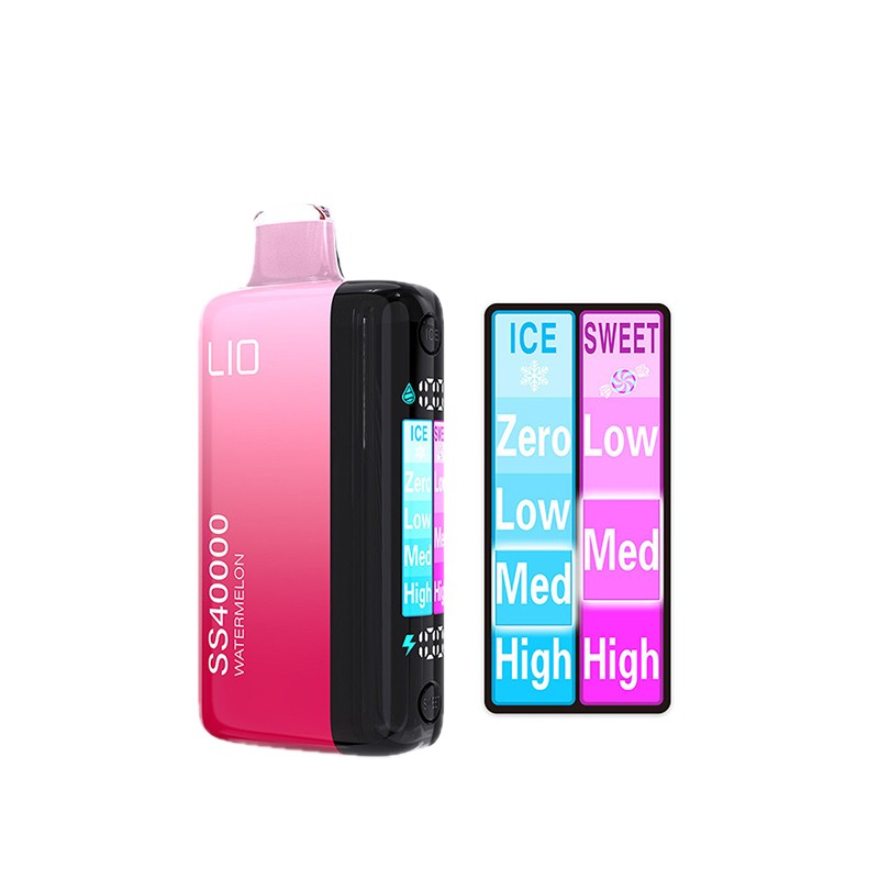 iJOY Lio SS40000 Einweg-Vaporizer, 22 ml, 5 %