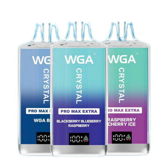 WGA Crystal Pro Max Extra 15000 Vape Wiederaufladbar 