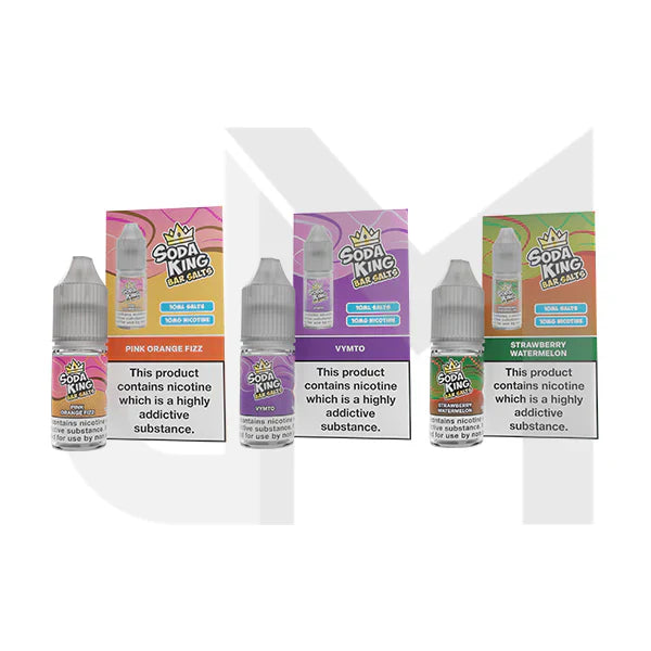 Soda King Bar Nikotinsalze 10 mg/20 mg, 10 ml, 10er-Packung (TPD UK)