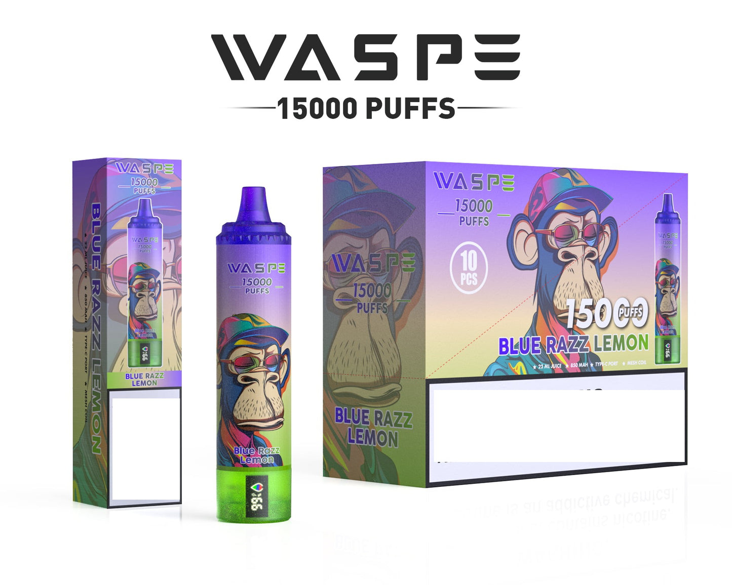 WASPE 15000 Puffs Disposable Vape