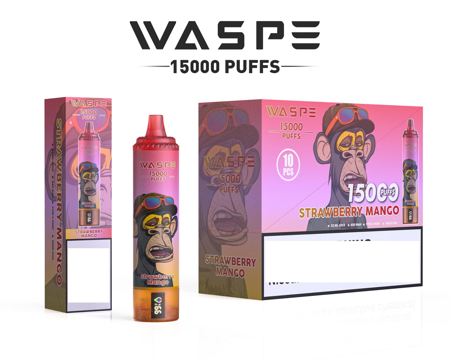 WASPE 15000 Puffs Disposable Vape