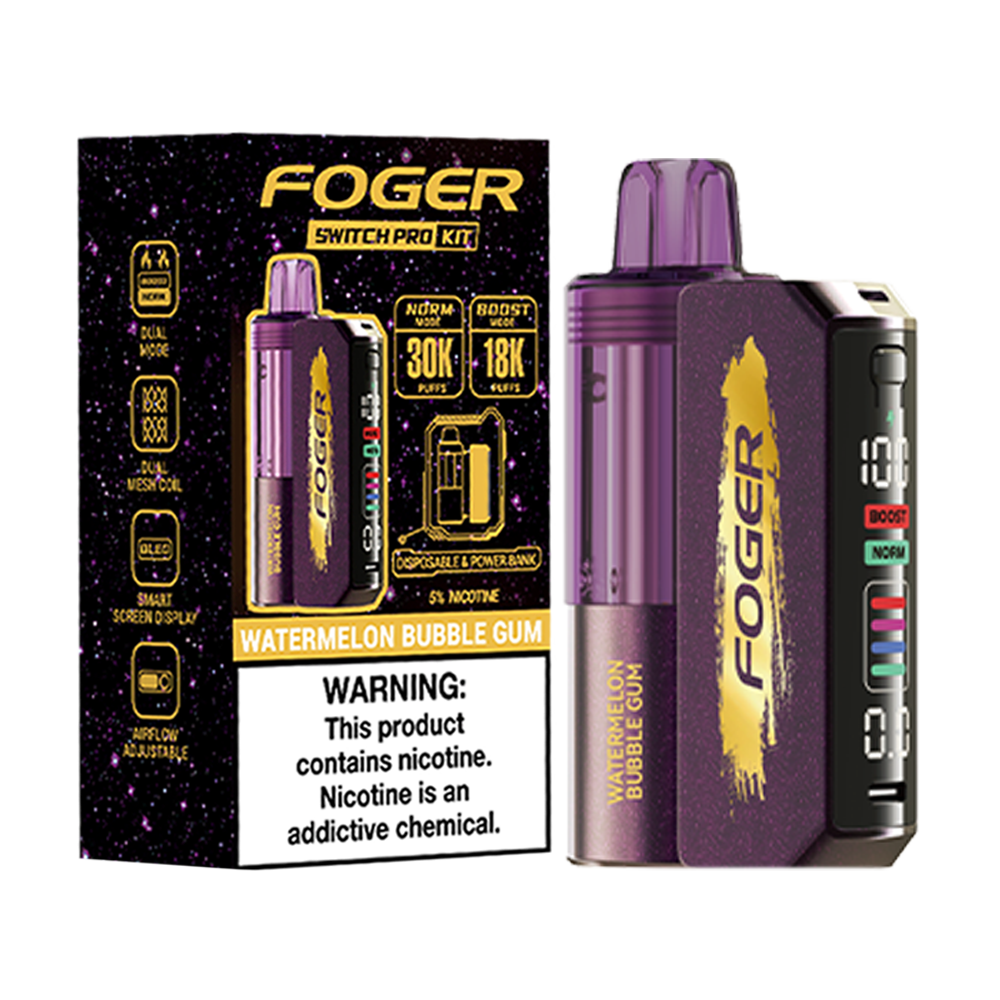 Watermelon Bubble Gum Foger Switch Pro 30K Kit