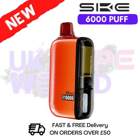 Watermelon Ice SKE SIKARY 6000 PUFF 6K Einweg-Set