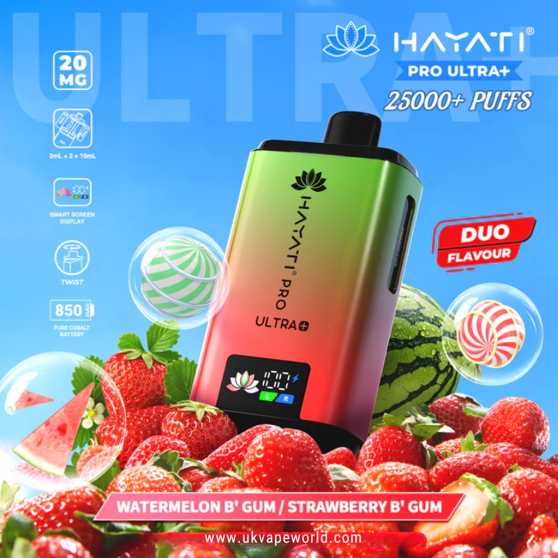Hayati Pro Ultra Plus 25000 Puff 25K Bar Twist Pod Kit