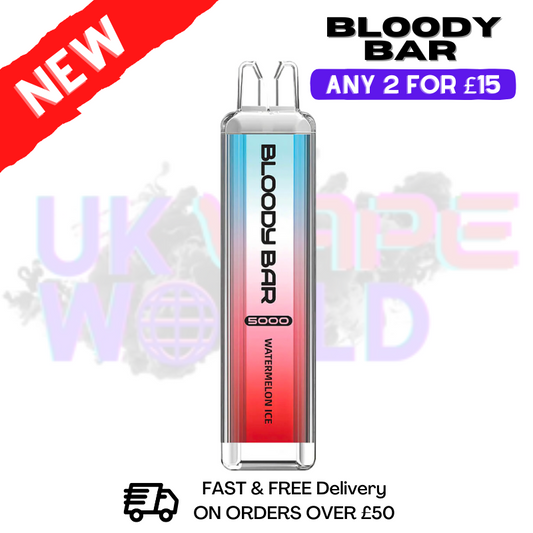 Watermelon ICE Bloody Bar 5000 Puffs Einweg-Zigarette