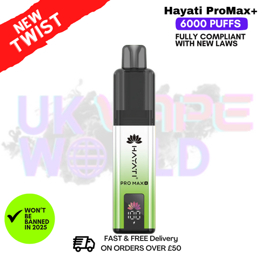 Watermelon ICE Hayati Pro Max Plus 6000-Puff-Kit