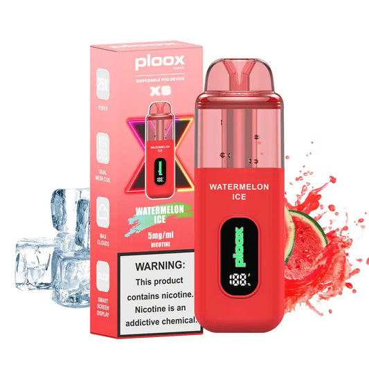 Watermelon Ice - Ploox XS 25k Disposable E-Hookah