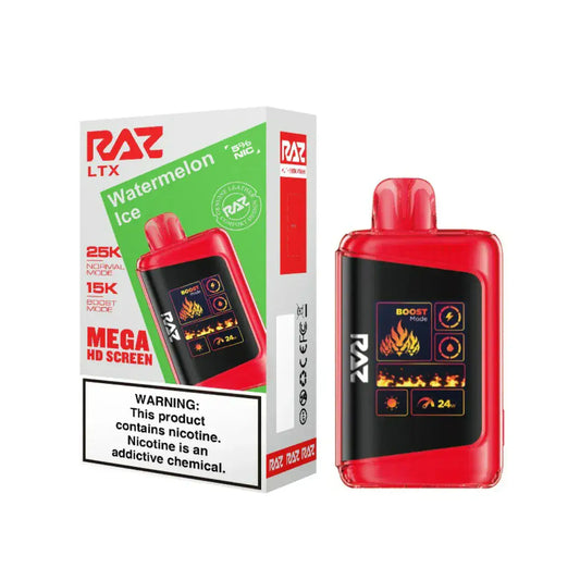 Watermelon Ice - RAZ LTX DC25000 Disposable Vape