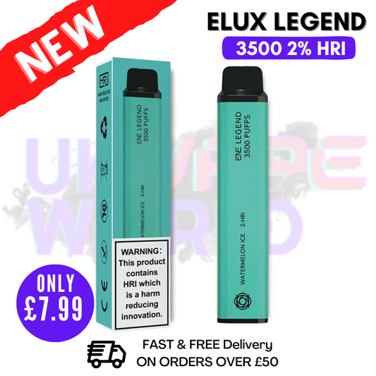 Elux Legend 3500 Puff Wassermelone ICE 2% HRI