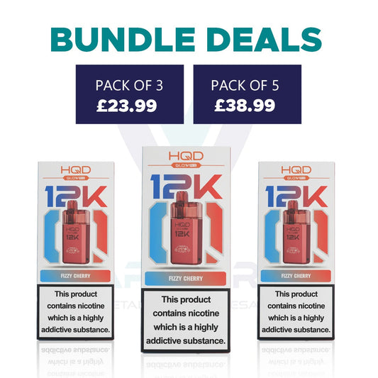 HQD Glow Pro 12K Puffs Prefilled Pod Kit
