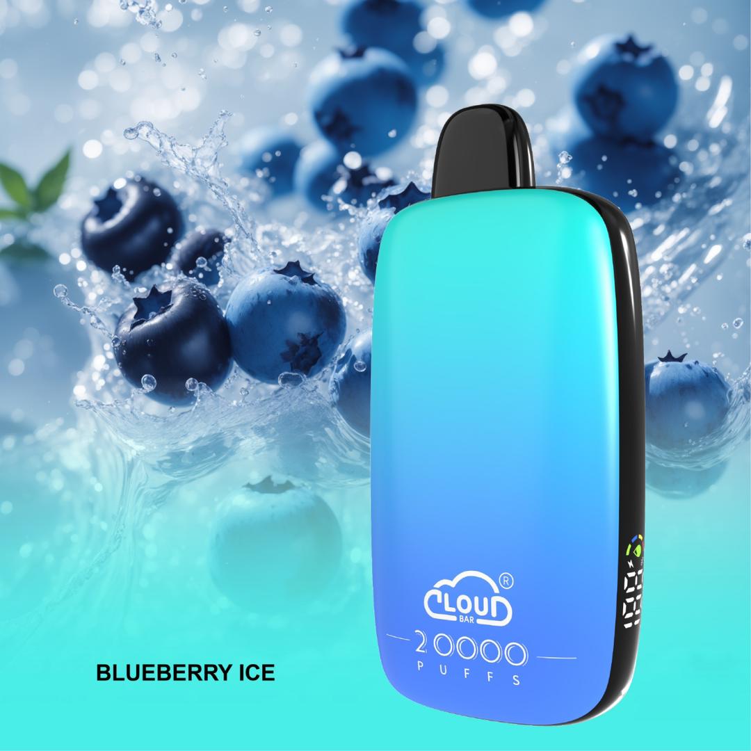 CLOUD BAR NO1. 20Kpuffs. Vape hot sale on line Genuine E-Cigarette 12 Flavor .16ml oil filling volume. 600mAh battery capacity. with LED power display