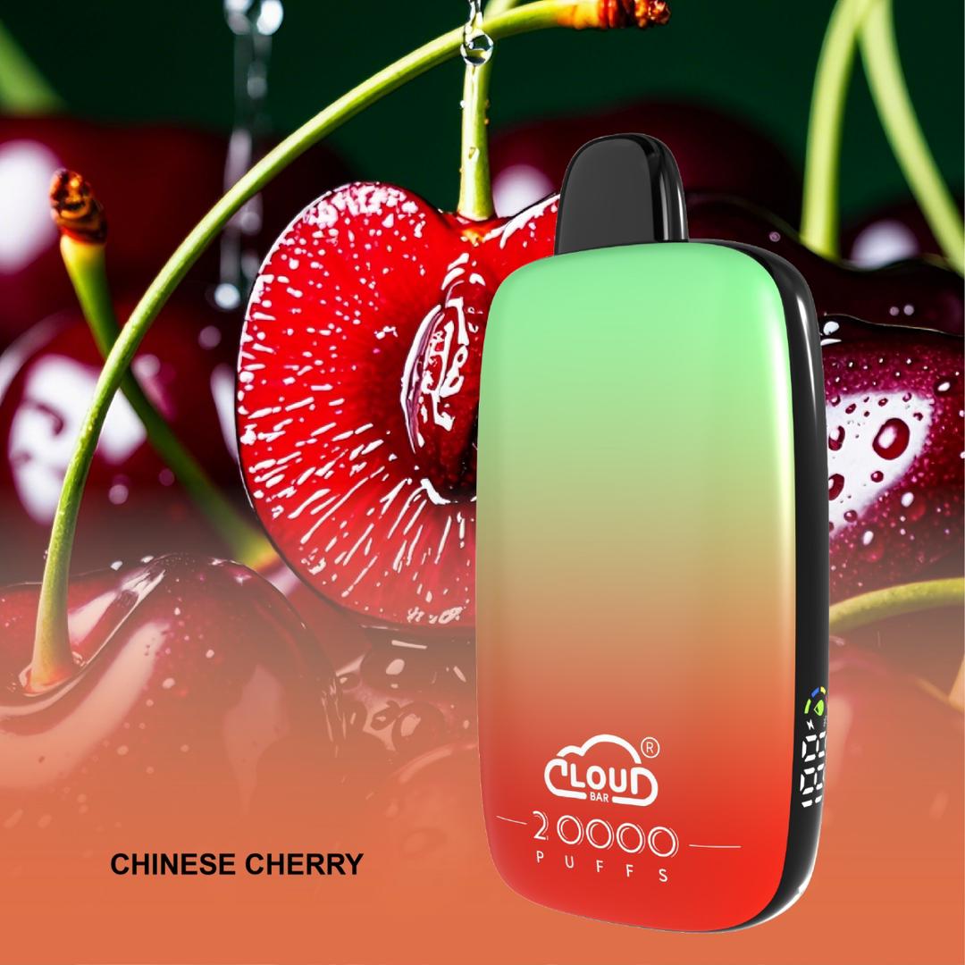 CLOUD BAR NO1. 20Kpuffs. Vape hot sale on line Genuine E-Cigarette 12 Flavor .16ml oil filling volume. 600mAh battery capacity. with LED power display