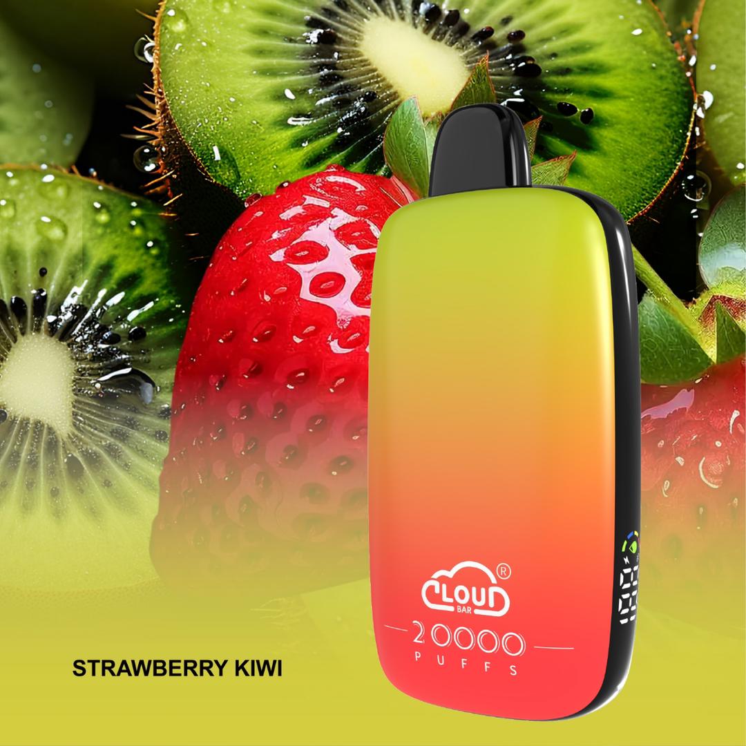 CLOUD BAR NO1. 20Kpuffs. Vape hot sale on line Genuine E-Cigarette 12 Flavor .16ml oil filling volume. 600mAh battery capacity. with LED power display