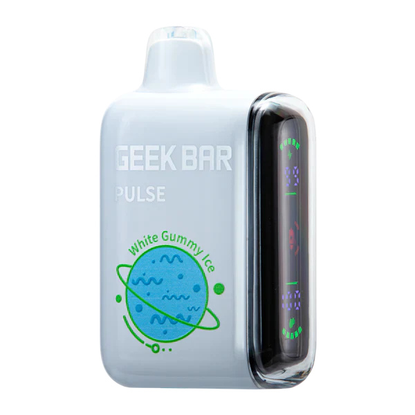 White Gummy Ice Geek Bar Pulse 15000