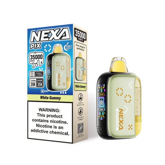 White Gummy - NEXA Pix 35K Disposable Vape