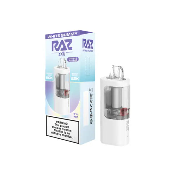 White Gummy - RAZ Vue 50K Disposable Pod