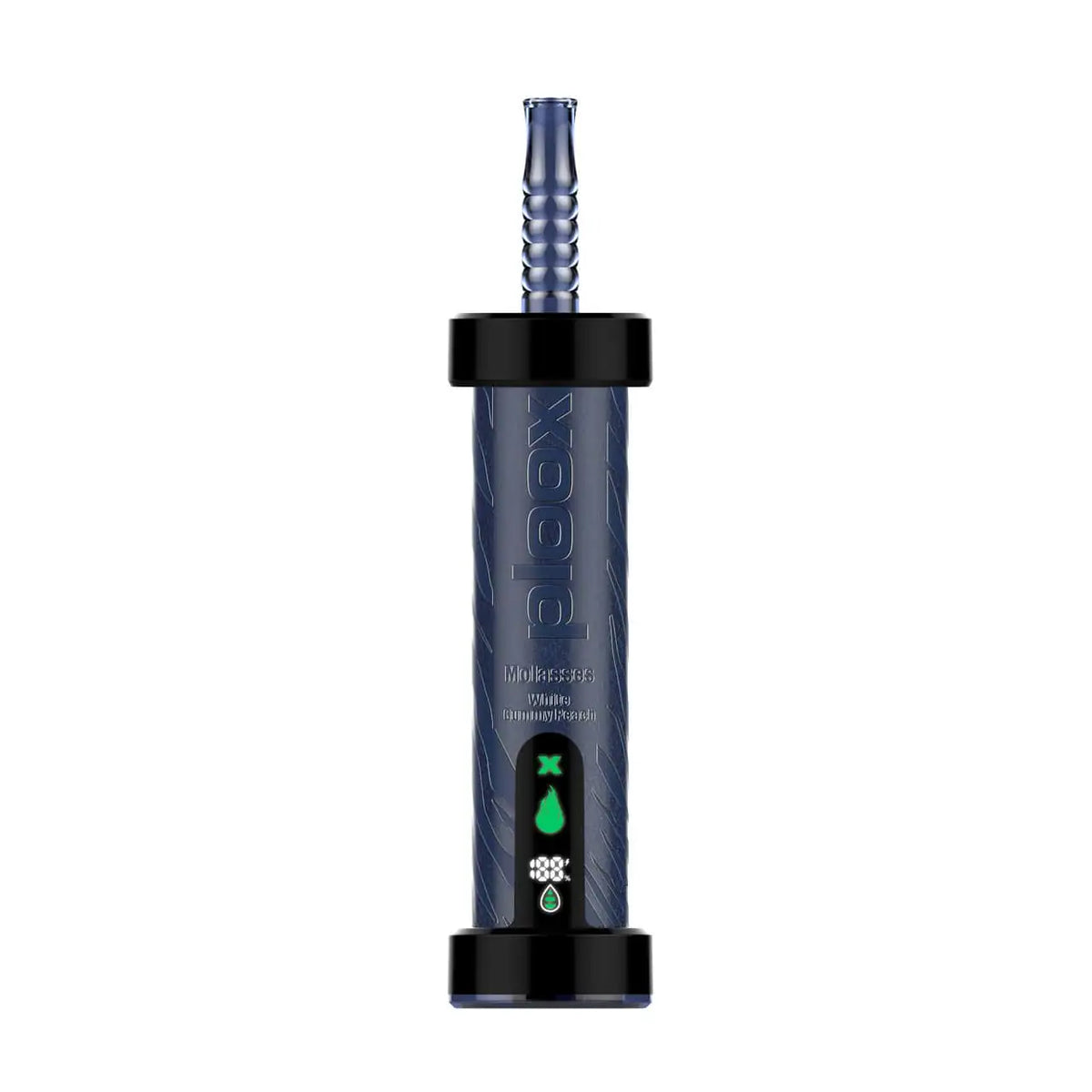 White Gummy Peach - Ploox Molasses 75k Disposable E-Hookah