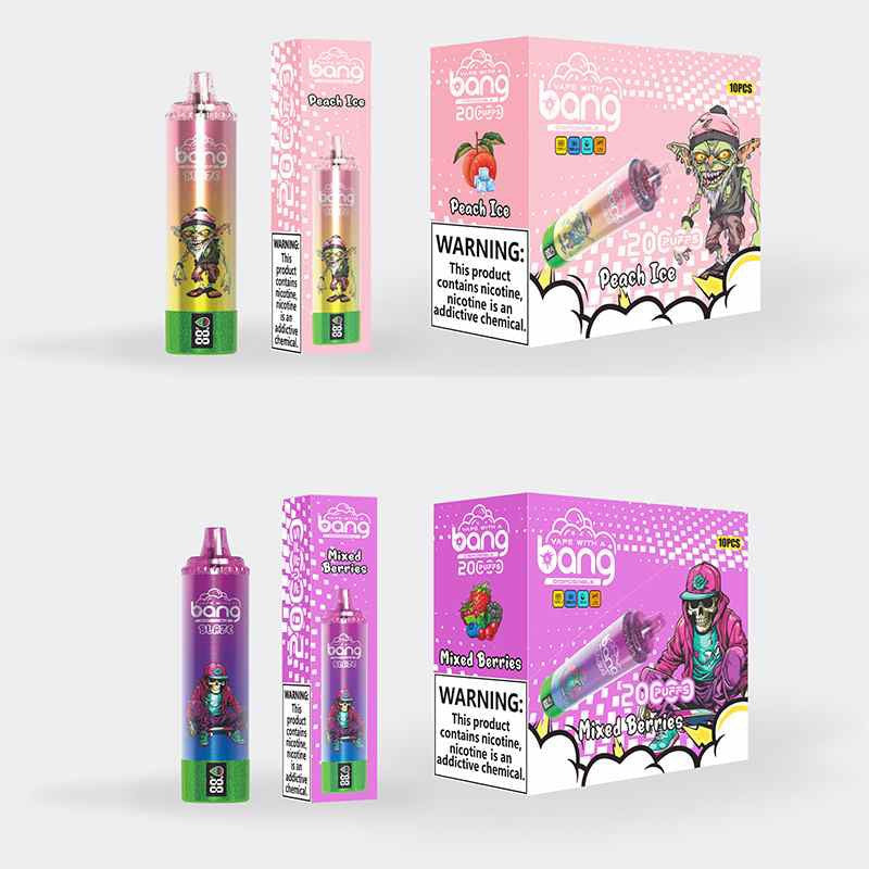 Bang Blaze Disposable Vape 20000 Puffs E Cigarette Pod Puff 20k Smart Screen Display Vaper-1000mAh Battery. 26ml E-liquid. Multiple Nicotine 12 Flavors