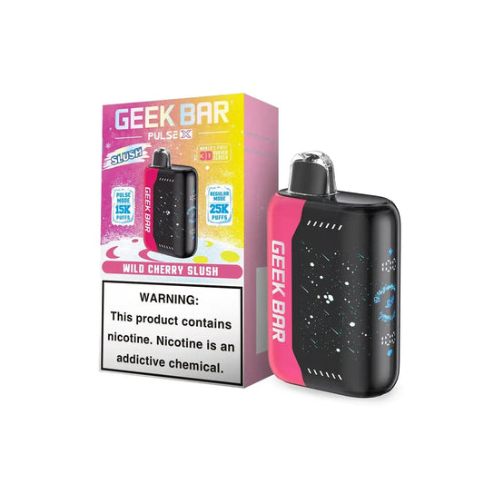 Wild Cherry Slush - Geek Bar Pulse X 25K Disposable Vape