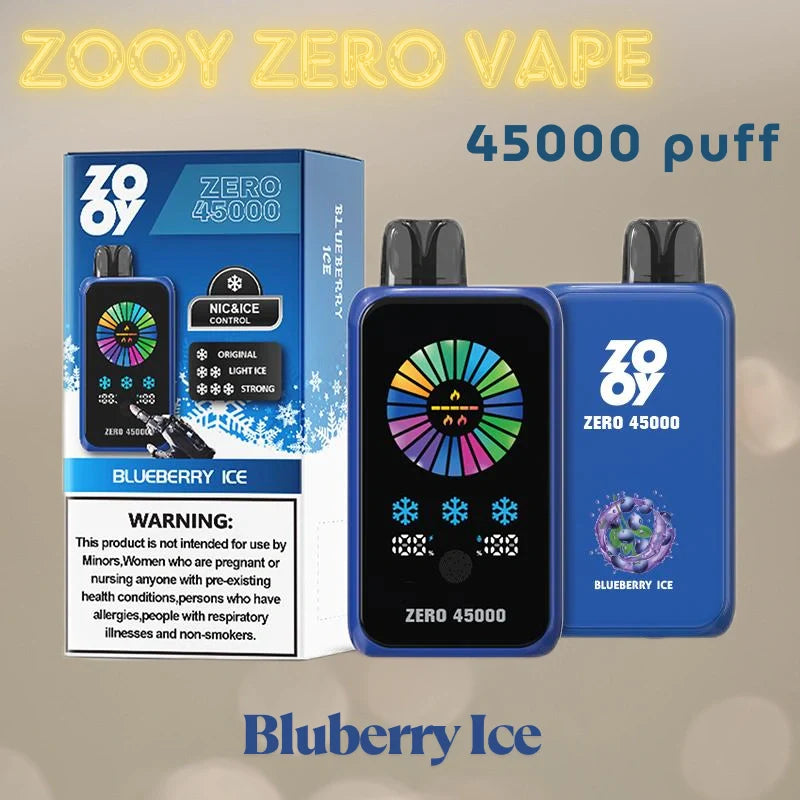 ZOOY ZERO 45000 PUFF Smart Display Großhandel Vape 