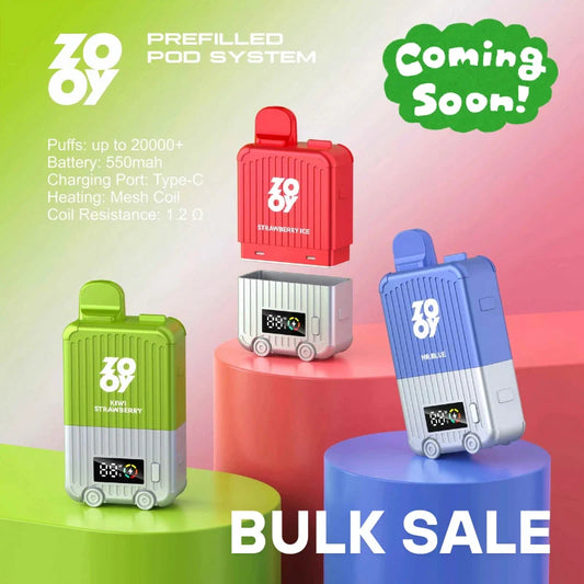 Top Seller Best Bulk Rate ZOOY LugVapor 20000+ Puffs