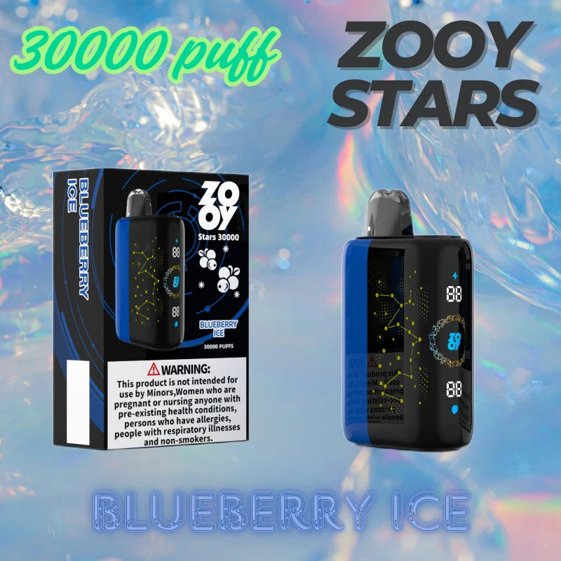 ZOOY STARS 30000 Puffs LED Screen Top Sale Promotion