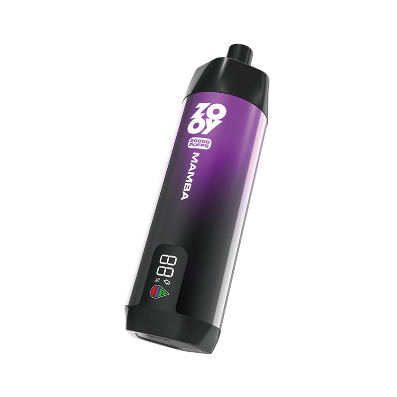ZOOY VAPE SHISHA 20000 Puffs Disposable E-Cigarette – 29mL Capacity, Mesh Coil, 10 Flavors