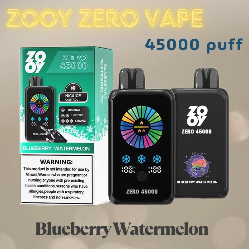 ZOOY ZERO 45000 PUFF Smart Display Großhandel Vape 