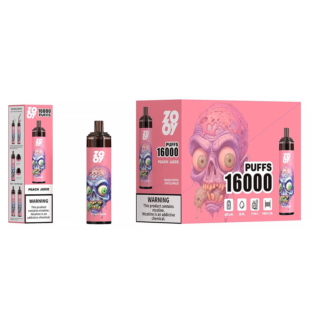 ZOOY Tornado 16000 PUFF Disposable Vape In Sales