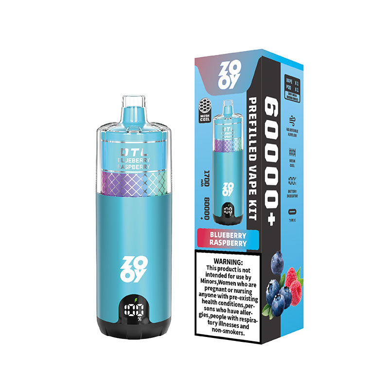 Zooy Mega Shisha 60000 Puffs Disposable Vape