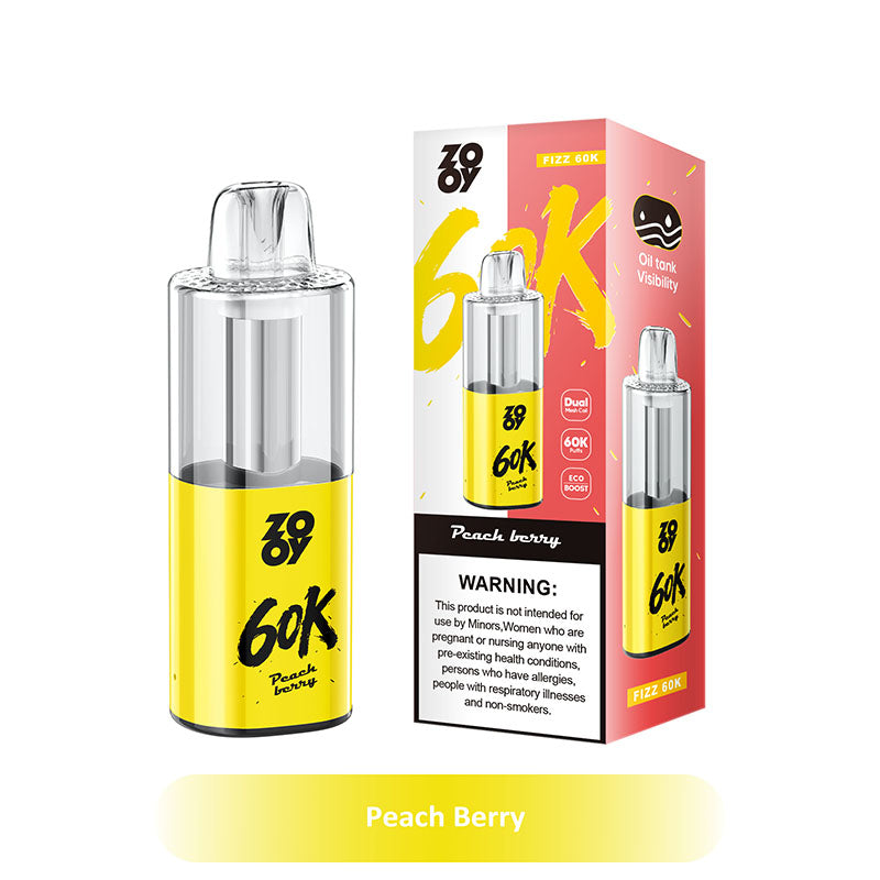 ZOOY Fizz 60000 Puffs Disposable Vape