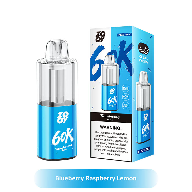 ZOOY Fizz 60000 Puffs Disposable Vape