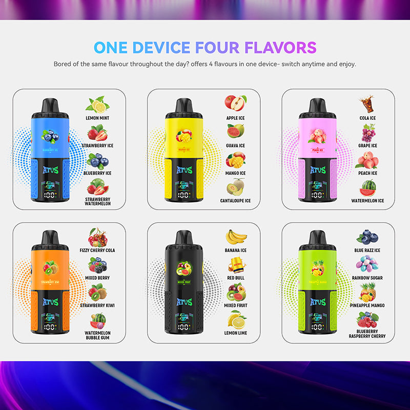 ATVS 4IN1  60000Puffs Disposable Vape Wholesale