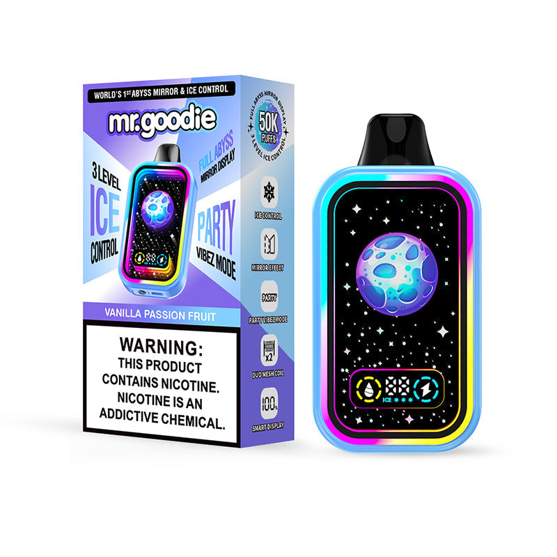 Mr.Goodie Abyss Mirror Ice Control 50000 Züge Einweg-E-Zigarette Großhandel 