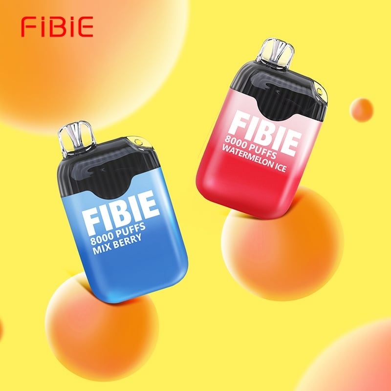 A-Watermelon-Ice - FIBIE 8000 Puffs Einweg-E-Zigarette (8000 Züge) 