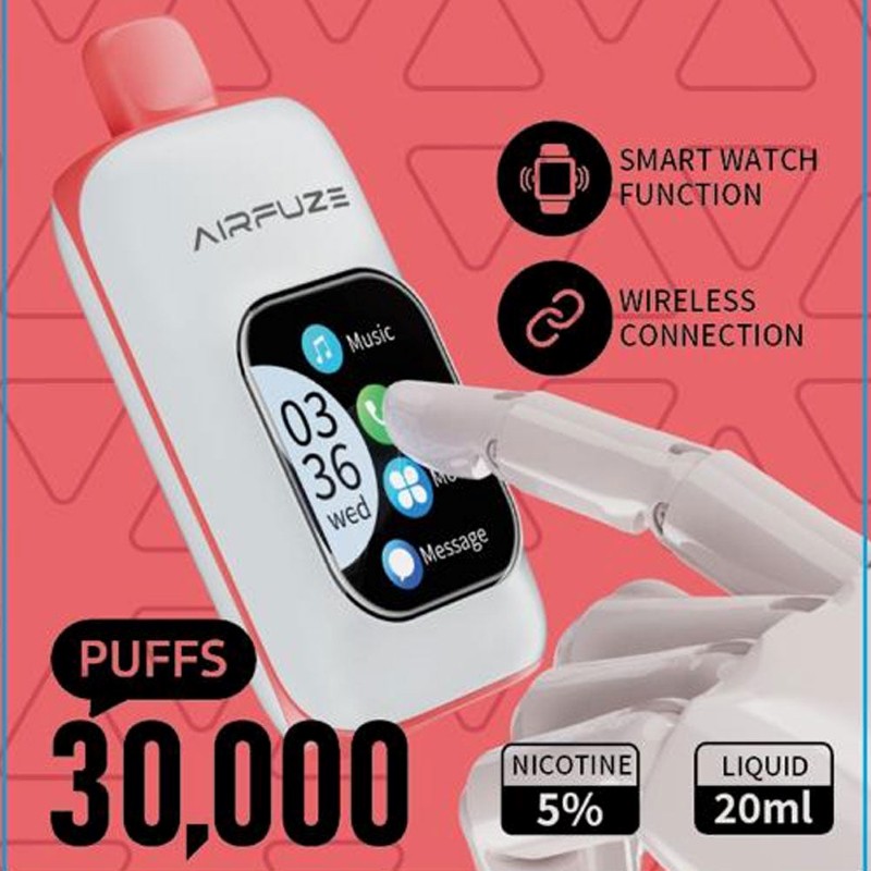 Airfuze 30K Disposable Vape 5% 20ml