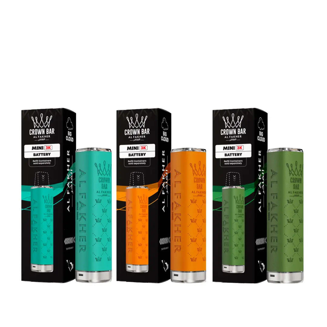 Al Fakher Crown Bar Mini 3K Prefilled & Reusable Pod Kit