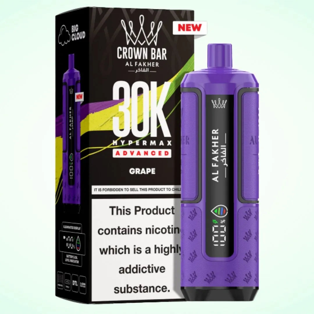 Al Fakher 30K Hypermax Vape Kit -Box of 5