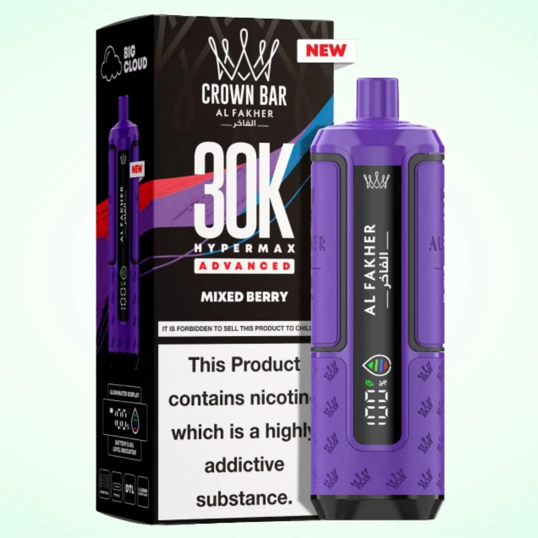 Al Fakher 30K Hypermax Vape Kit -Box of 5