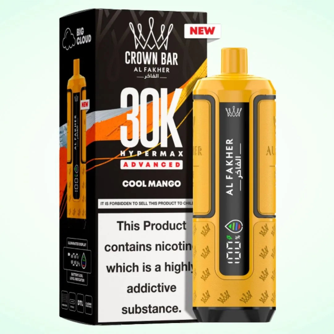 Al Fakher 30K Hypermax Vape Kit -Box of 5