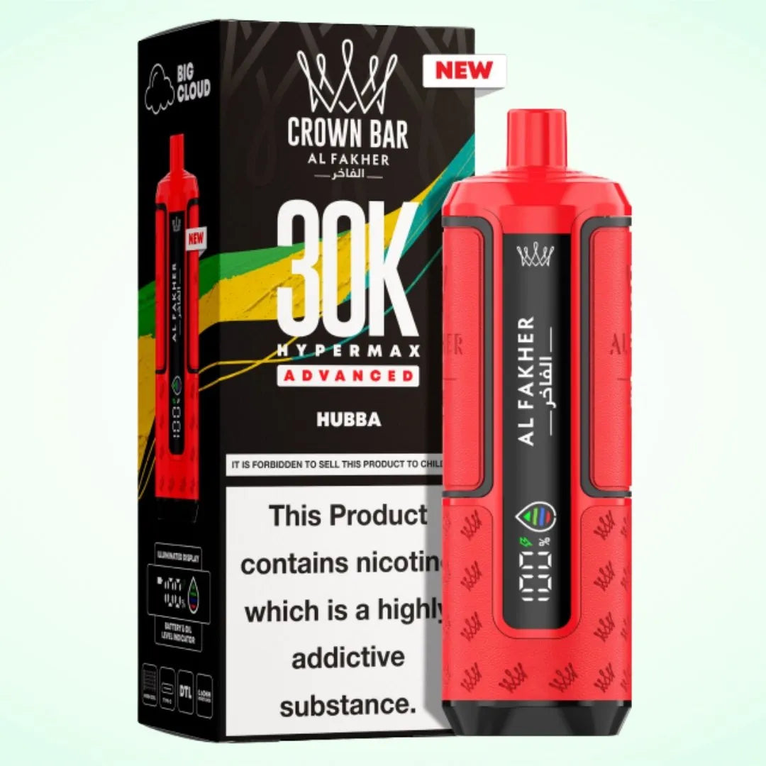 Al Fakher 30K Hypermax Vape Kit -Box of 5