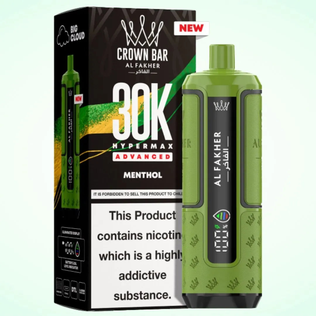 Al Fakher 30K Hypermax Vape Kit -Box of 5