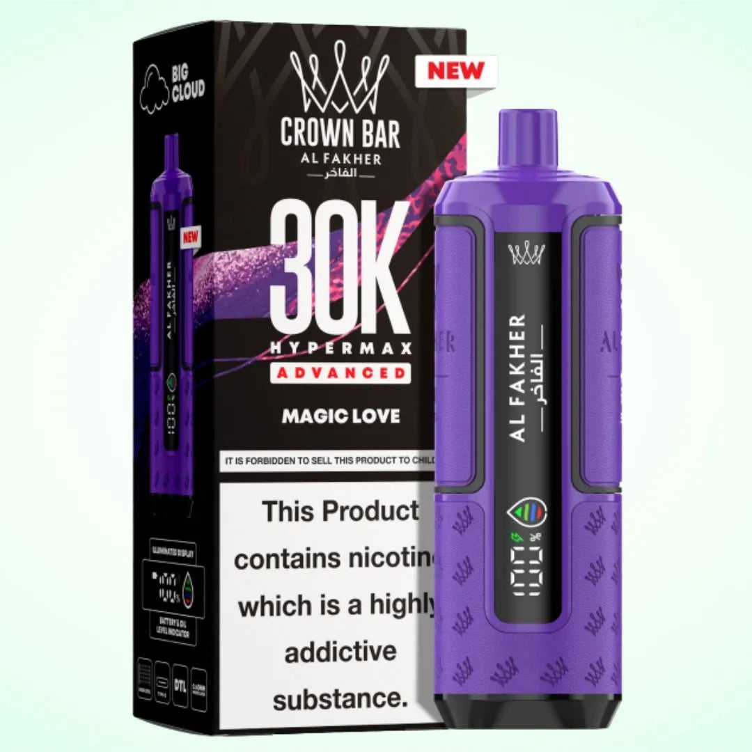 Al Fakher 30K Hypermax Vape Kit -Box of 5