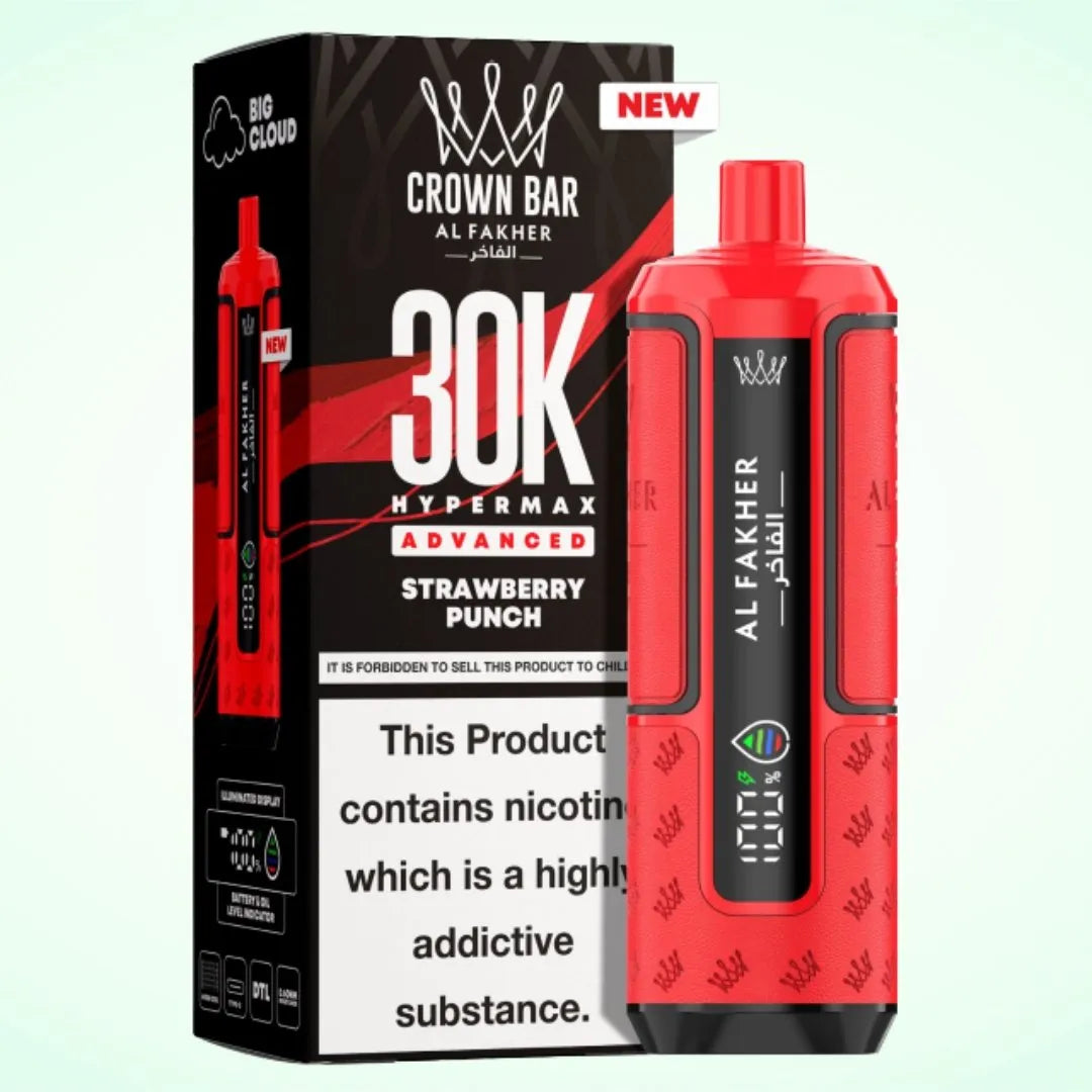 Al Fakher 30K Hypermax Vape Kit -Box of 5